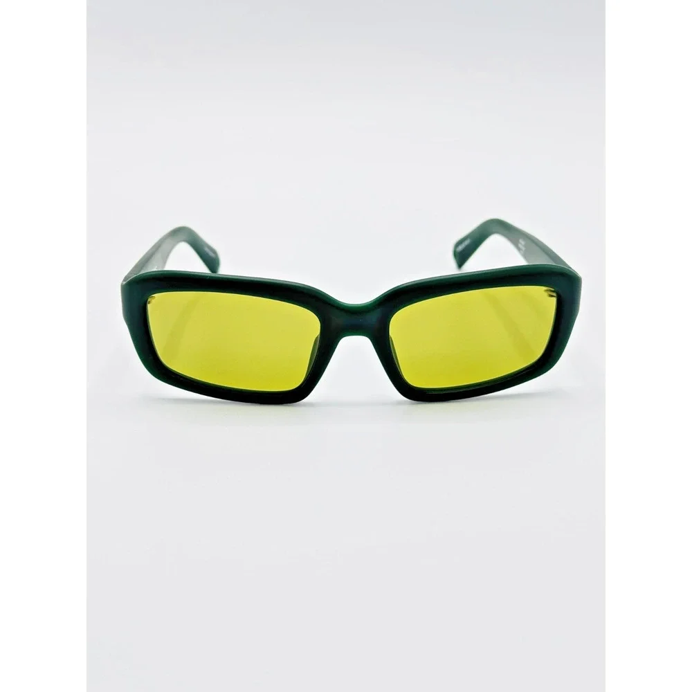 Jacquemus Sunglasses MARINO JAC64 C2 Matte Green Frame Green Lens 55-20-135 New